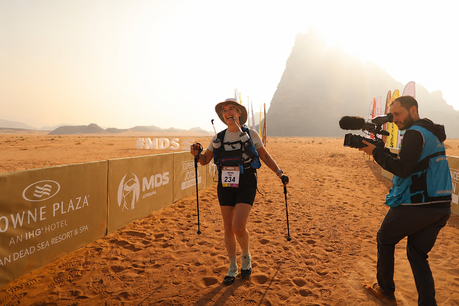 Marathon des Sables Jordanie 2024 - Wadi Rum, dossard 234